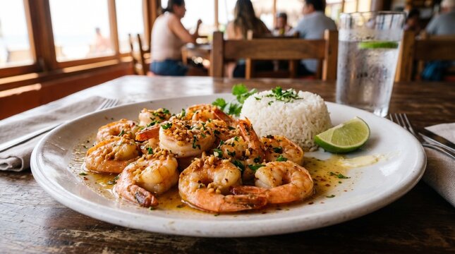Mexican Garlic Butter Shrimp Camarones al Mojo de Ajo