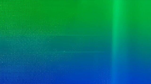 Abstract green blue gradient background with dotted pattern, soft light, texture, pixel dots, glowing center for digital design SEO