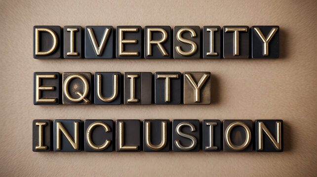 Diversity Equity Inclusion Text Blocks for educational projects and academic promotions