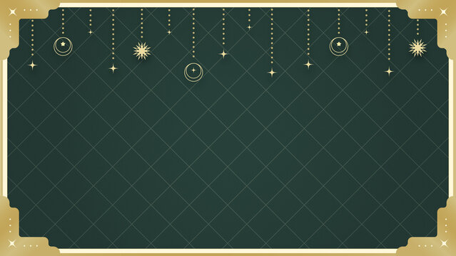 ファンタジー レトロ シック ダーク 上品 配信 サムネイル バナー デザイン 背景 イラスト 