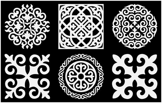 traditional pattern white