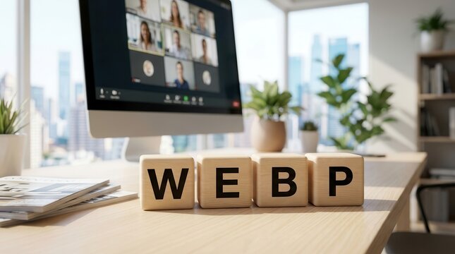 Optimizing photos for online product pages and apps with WebP format.