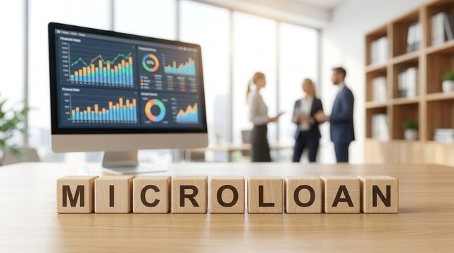 Microfinance and credit approval solutions providing working capital for small business growth.