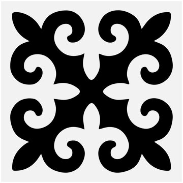 traditional pattern white