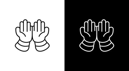Fototapeta premium Pray Icon Set Multiple Style Collection