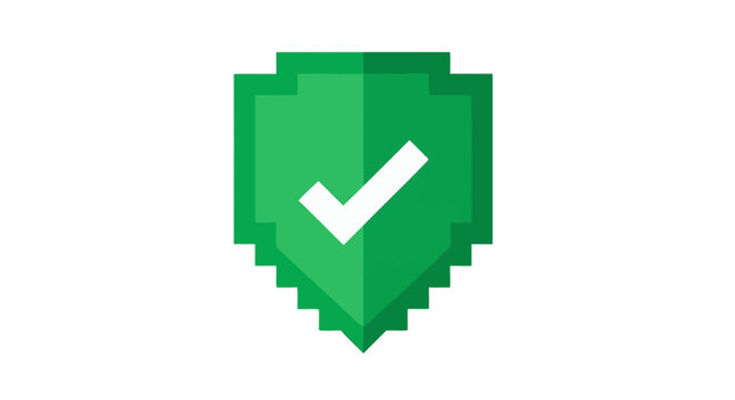 Green Shield Check Mark.