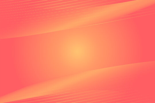 An abstract, evocative background characterized by a sunset-orange gradient and flowing, rhythmic lines