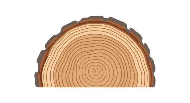 Tree Log Cross Section.
