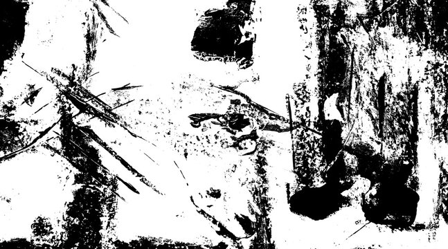 Diagonal heavy paint streak dark grunge background texture artistic black distressed slash mark graphic vector illustration art