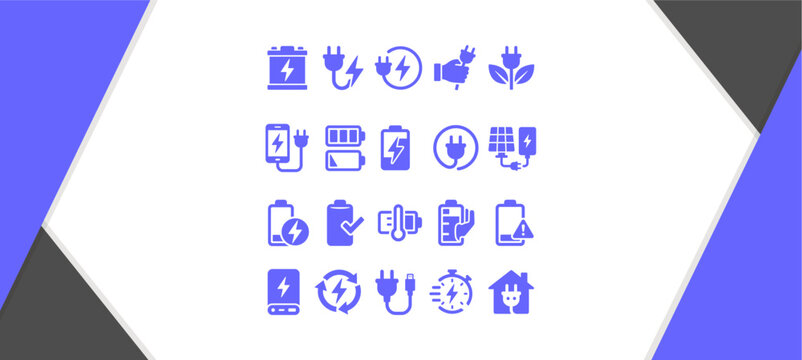 The graphic design features various technology icons on a white background.