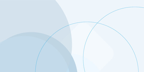 Subtle Blue Geometric Harmony: Contemporary Vector Background with Soft Circles and Polygons for Minimalist Design Projects and Gentle Color Palettes © Abd Syukur