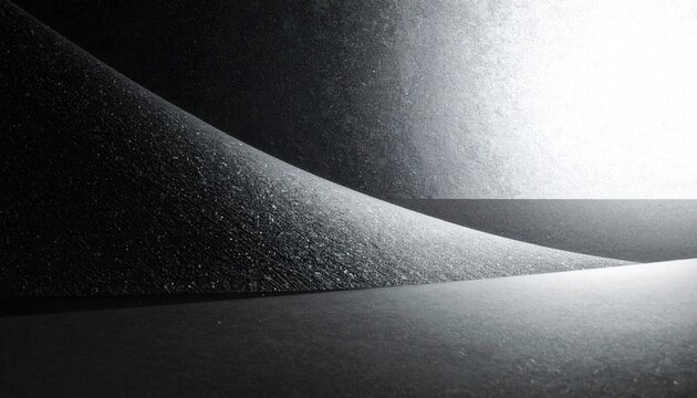 Transici&oacute;n de textura en gradiente monocrom&aacute;tico de negro profundo a blanco brillante