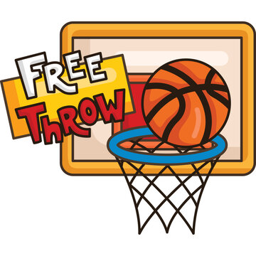 a vector of basketball theme kids 