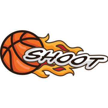 a vector of basketball theme kids 