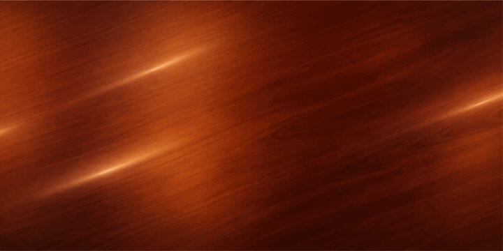 Natural golden metal texture meets dark brown wooden plank pattern for a luxurious hardwood grain surface design backdrop