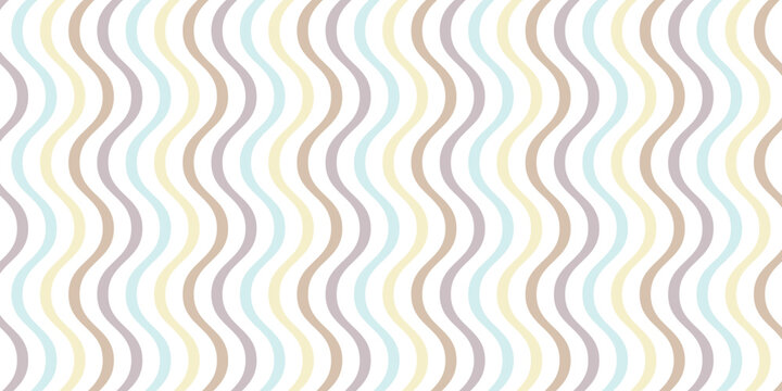 simple coloring smooth wave line pattern for banner poster background.