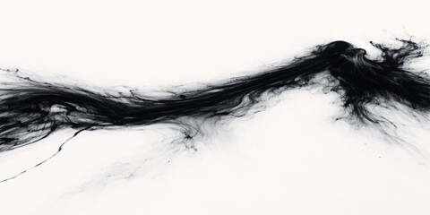 Macro detail of a soft white swan feather isolated on an abstract black background reflecting in the blue eye of a girl © suriyaakter
