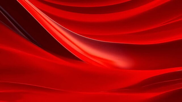 Digital red metal curve abstract background