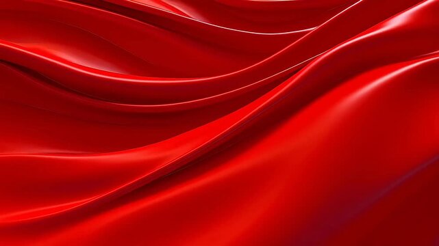 Digital red metal curve abstract background