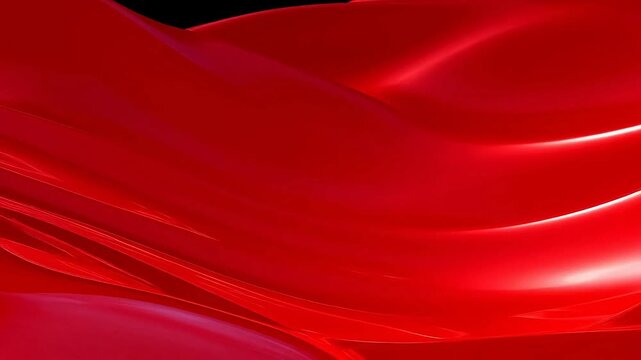 Digital red metal curve abstract background