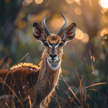 Dik-dik Antelope in Natural Habitat.
