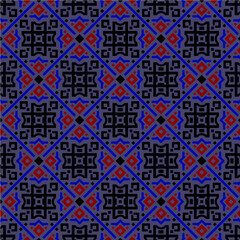Fototapeta premium Ethnic Style Vector Pattern for Textile and Digital Backgrounds