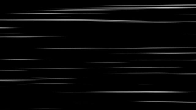 Manga background, flash action visualization. Anime speed line background Speed Lines. cartoon concept, 4K comic book speed lines motion background. Velocity lines moving fast, dynamic high speed line