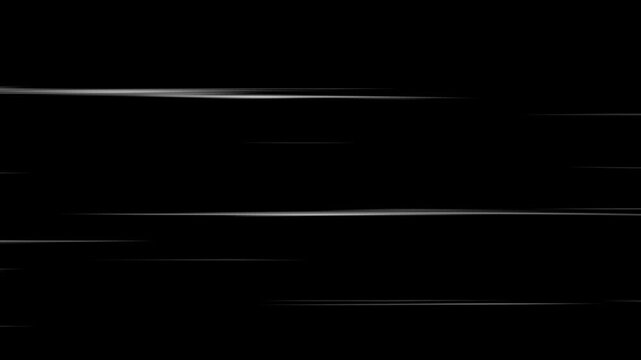 Manga background, flash action visualization. Anime speed line background Speed Lines. cartoon concept, 4K comic book speed lines motion background. Velocity lines moving fast, dynamic high speed line