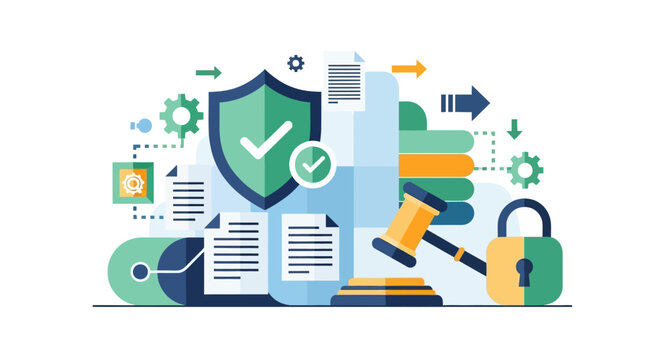 Security protection with legal documents.