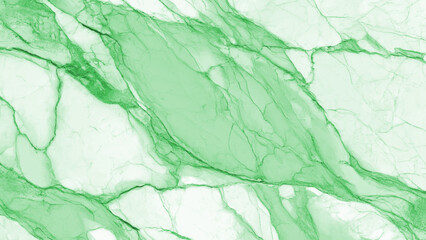 Naklejka premium Green marble texture with white background and green veins pattern