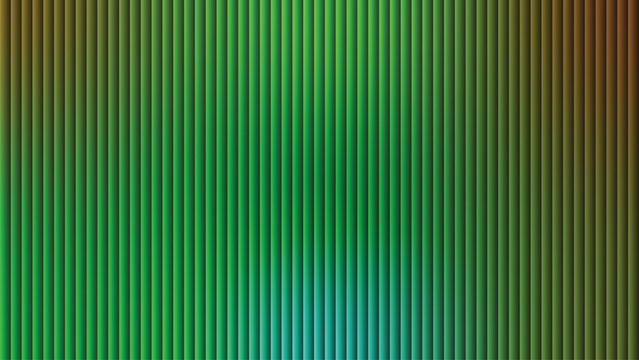 An abstract green striped background featuring a seamless vertical line pattern and metal texture design for a modern wallpaper illustration
