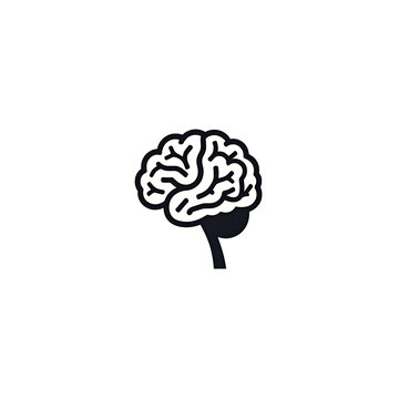 Brain simple icon