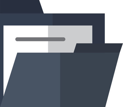 folder colorful illustration