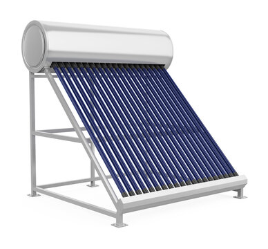 Solar Heat Pipe Collector Isolated