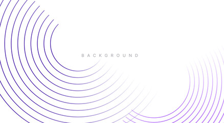 Geometric abstract concentric lines png graphic element. Purple circular fine lines, radial curves, overlapping mesh. Modern tech style. Isolated transparent cutout object, blank. © PNG KING