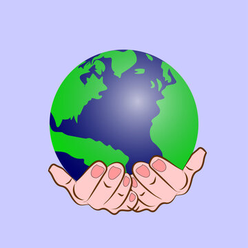 Earth Globe Planet Earth Globe Vector Globe Vector