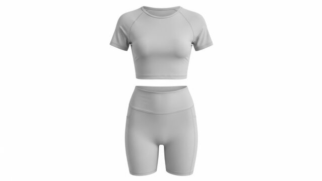 Beige activewear set