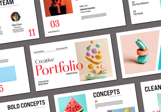 Creative Portfolio Presentation Template