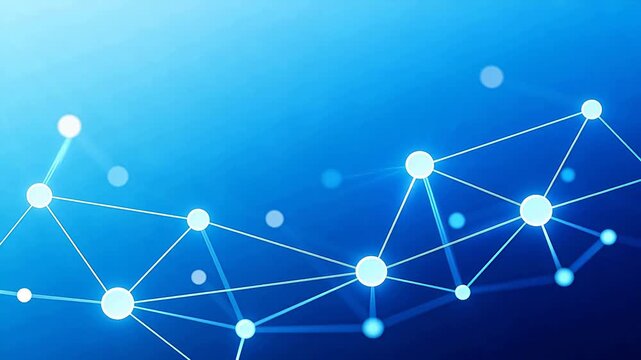 Abstract network connection pattern