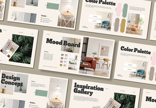 Brand Mood Board Template