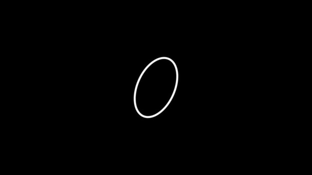 Atom animation. Structure of the nucleus of the atom. Around the atom, gamma waves, protons, neutrons and electrons. Alpha channel. 4K