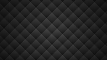 Naklejka premium Black Luxury Diamond Pattern Background.