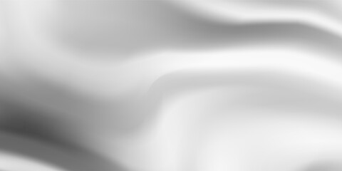 Fototapeta premium Luxury Liquid Silver Wave Abstract Background with Shiny Metallic Flowing Texture. Suit for banner, web, brochure, pamflet and presentation