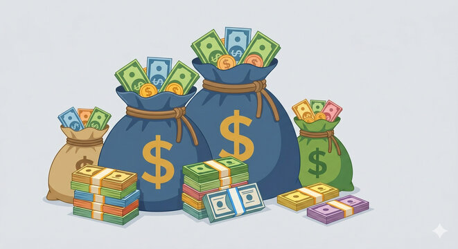 Konsep Investasi dengan Kantong Uang