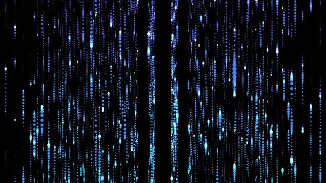 fiber optics background with lots of light spots. technology background. abstract background motion video