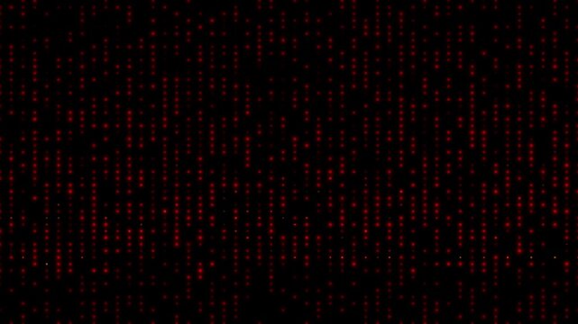 binary code background motion video. technology motion. abstract motion video