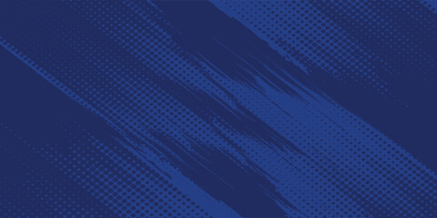abstract halftone texture blue background in brush geometric style best seller design. © zaini