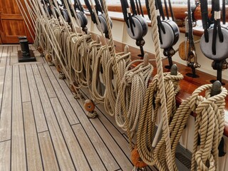 Ropes on a ship © STANOW HAMBURG