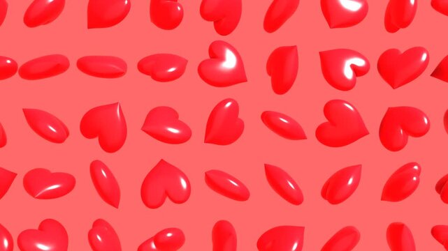 Abstract 3D Heart Shapes Grid

3D abstract animation featuring a grid of heart shapes.
