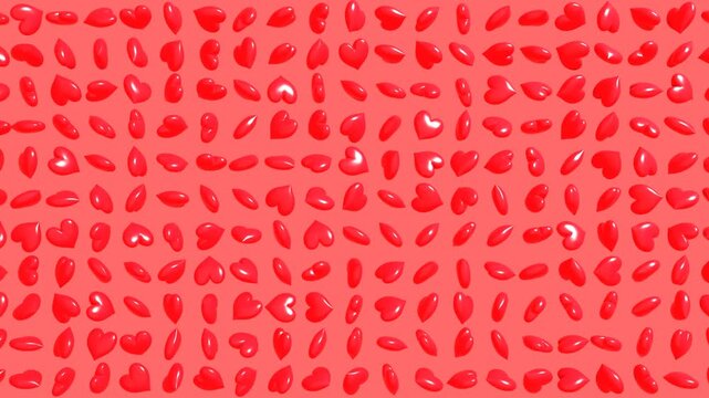 Abstract 3D Heart Shapes Grid

3D abstract animation featuring a grid of heart shapes.
